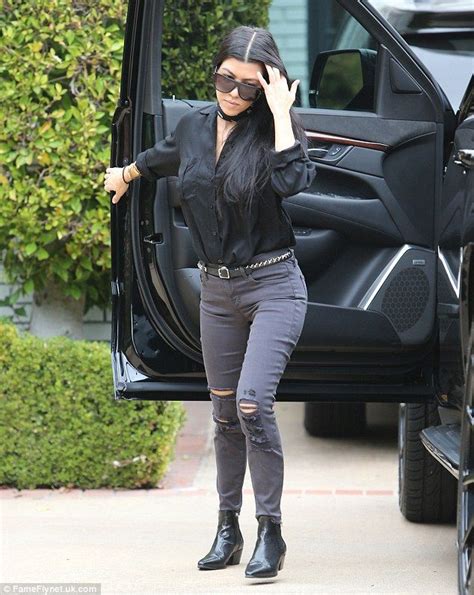 black jeans and hermes belt kourtney kardashian|Kourtney Kardashian personality.